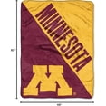thumbnail image 2 of Couverture en Micro Raschel Unisexe-Adulte NCAA, 2 of 2
