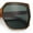 Brown - Green, variant on Womens Oversize Square Minimal Chic Mod Inset Lens Sunglasses Brown - Green