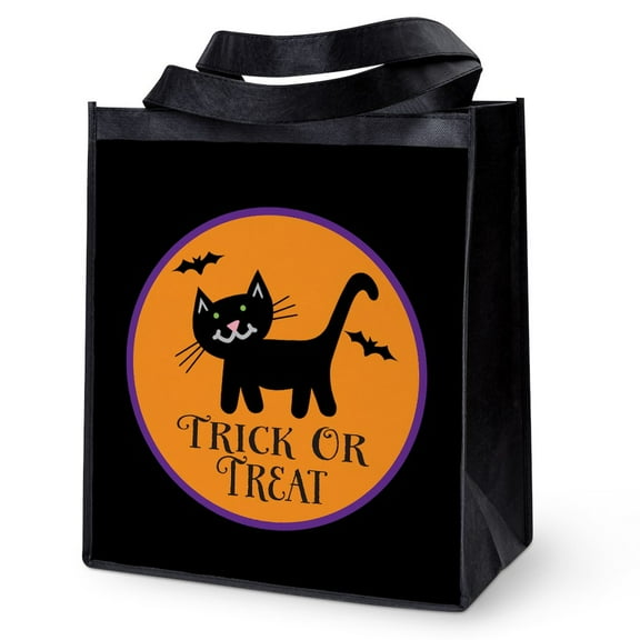 CafePress - Spooky Halloween Trick Or Treat - 12"x 13", 100% Recycled, Reusable Grocery Bag