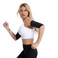 thumbnail image 4 of Advancent 1 par de bandas para el sudor de compresión de brazo, mangas deportivas elásticas, brazalete deportivo, equipo de Fitness para el Gimnasios en casa 2XL 3XL, 4 of 6
