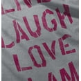 thumbnail image 4 of Live Laugh Love Llama Alpaca Humor Youth T Shirt Tee Girls Infant Toddler Brisco Brands 3T, 4 of 5