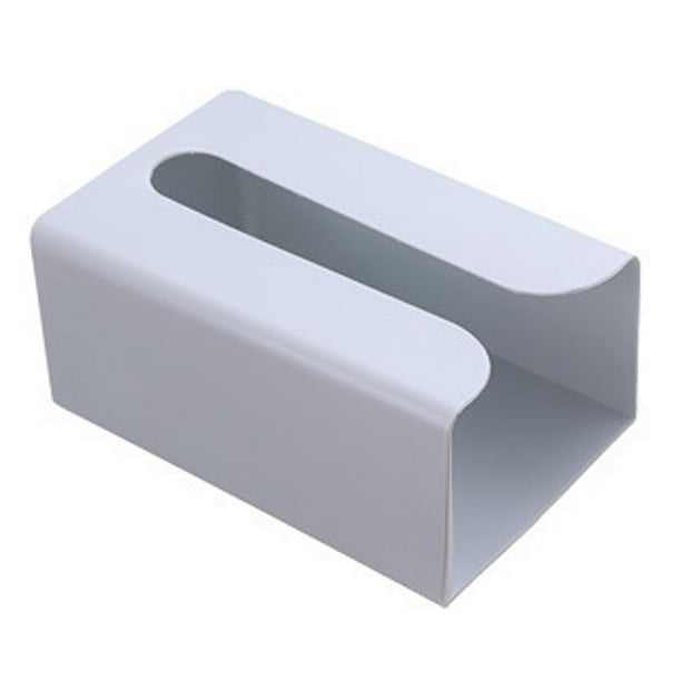 Cubierta autoadhesiva para caja de pañuelos montada en la pared, adecuada para baño, cocina y oficina