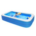 thumbnail image 4 of 120" x 72" x 22" Inflatable Swimming Pool - Wall Thickness 0.4mm Blue, 4 of 10