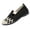 Black, variant on Womens Comfort Stretch Mesh Flat Shoes Geometric Color Block Design Flexible Rubber Sole for Travel Vacation