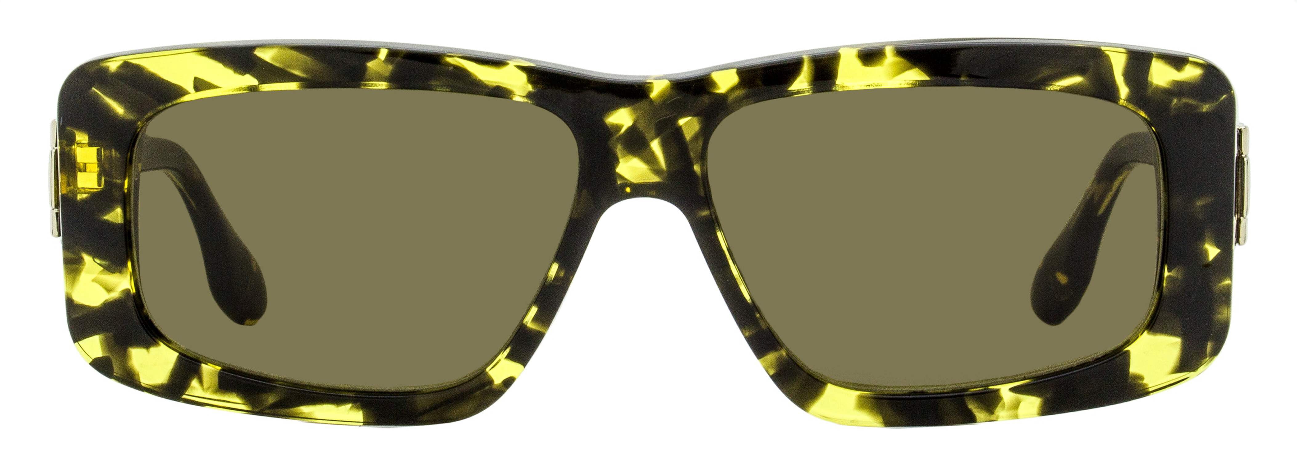 New Victoria Beckham VB669S 012 Sunglasses Black Yellow Hav 55-13-145 Authentic Kits.com -- Victoria Beckham VB669S main image 3