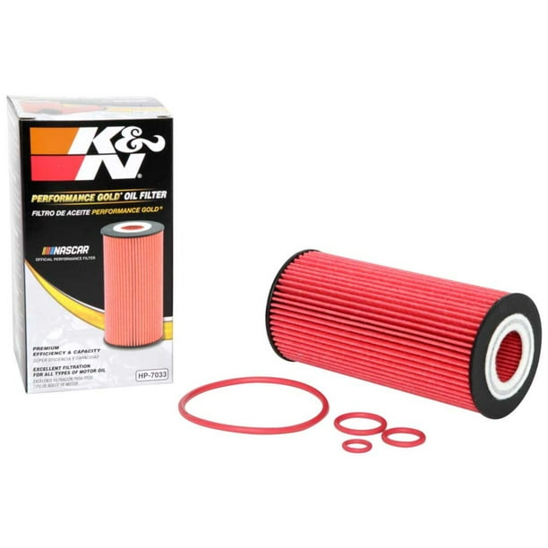 K&N Premium Oil Filter Designed to Protect your Engine Fits Select