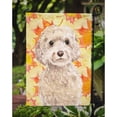 thumbnail image 3 of Champagne Cockapoo Fall Garden Flag, 3 of 5