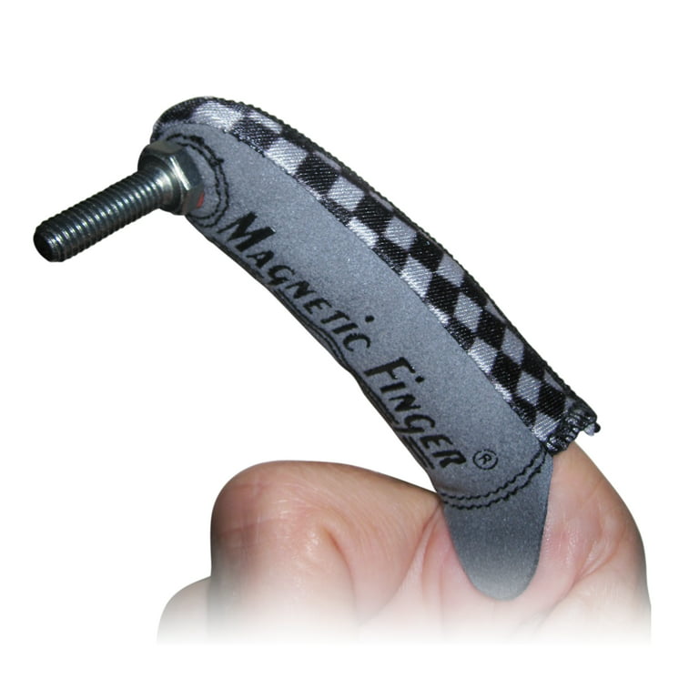 årsag gennemførlig Invitere Magnetic Finger Original Finger Magnet Glove Sleeve to Hold Small Ferrous  Objects - Walmart.com