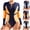 Style10-Orange bikini sets for women, variant on Mceream Womens One Piece Swimsuits with Tummy Control Bathing Suits Long Sleeve Wrap Tie Back Cutout High Waisted Swimwear Fashion High Waisted Bikini Suit Traje De BañO Para Mujer