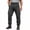 Black, variant on lcziwo Hiking Pants Men Golf Solid Color Jogger Pants Holiday Camping Casual Pants Multiple Pockets Outdoor Apparel Green 32