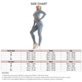 thumbnail image 5 of Conjunto Deportivo De Punto Sin Costuras, Traje Informal Chándal Que Absorbe La Humedad Bodycon 2 Piezas Levantamiento De Glúteos Para El Hogar Para Mujeres ANGGREK Otros, 5 of 5