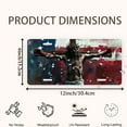 thumbnail image 2 of Crucified Jesus with American Flag Background Front License Plate, Funny Standard Plates Personalized Novelty Decorative For Men/Women/Boys/Girls Car 6×12 Inch, 2 of 7