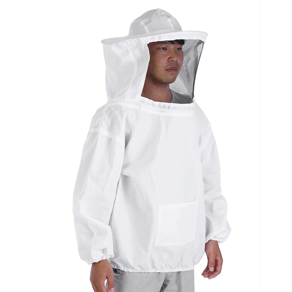 Protective Beekeeping Suit, Durable  Breathable, Keeps Bees Away From Face