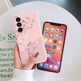 thumbnail image 5 of Letter Flower Phone Case For Samsung Galaxy S23 S 23 Plus Shockproof TPU Bumper Soft Silicone Cover For Samsung S23 Ultra Fundas, 5 of 5