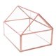 thumbnail image 1 of Contenedor de terrario de casa, Contenedor de terrario de vidrio, Sembradora de terrario suculenta, Terrario de vidrio geométrico, Decoración de boda, Caja de tarjetas, Terrario de planta de, 1 of 8