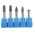 thumbnail image 2 of Juego De Brocas Rotativas De Carburo De Tungsteno, Doble Corte, Pulido Y Esmerilado, Construcción Duradera, Herramienta Multiusos, Fácil De Usar, Larga Vida útil Para Metal,, 2 of 7