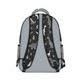 thumbnail image 3 of Cute Dinosaur Pattern Backpack for School,Cute School Bag,Schoolbag with Adjustable Shoulder Straps & Padded Back,15.3"x11"x6.7", 3 of 6