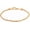 3MM, variant on 18K Gold Plated Rope Chain Bracelet - Made In Brazil
