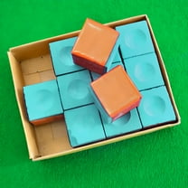 BESTSKY Billiard Table Chalk Pool Snooker Cue Tip The Blue Chalk