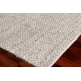 thumbnail image 2 of Exquisite Rugs Rialto Gray Polyester/Cotton Handwoven Area Rug, 2 of 4