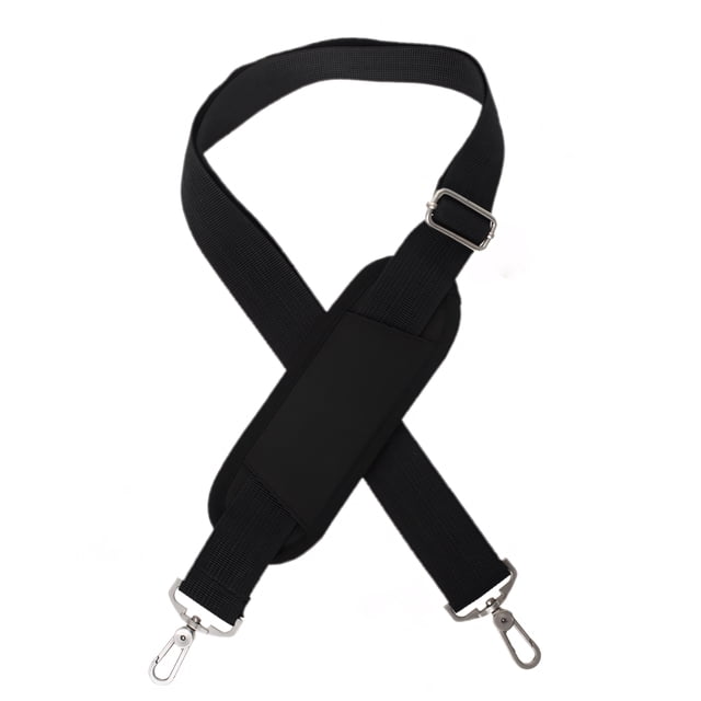 TOPTIE Adjustable Shoulder Camera Straps with Pad for Laptop Case Computer Bag, Black