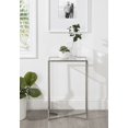 thumbnail image 4 of Kate and Laurel Jaspur Decorative Metal End Table, 16x8x24, Silver, 4 of 15