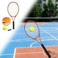 thumbnail image 2 of BAOSITY Solo Tennis Ball Self Practice Adult with String Tool Tennis Training Device for Park Garden Outdoor Exercise Red, 2 of 8