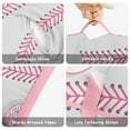 thumbnail image 6 of Gray Pink Baseball Stitches Pattern Toddler Nap Mats for Kids Preschool,Sleeping Mat Bag or Kids,Toddler Sleeping Bag,Toddler Nap Mat or Daycare, 6 of 6
