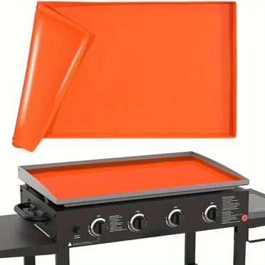 Waterproof 36-Inch Silicone Griddle Mat, Suitable as a Protective Mat for Blackstone Griddles and Baking Pans. It Is Reusable and Durable
