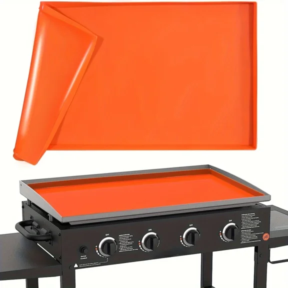 Waterproof 36 in Silicone Griddle Mat, Suitable as a Protective Mat for Blackstone Griddles and Baking Pans.  Reusable and Durable