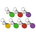 thumbnail image 1 of Miangastore Racket Keychain All Users Table Tennis Racket 7Pcs 2.55X1.49X0.59in, 1 of 8