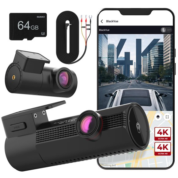 Cámara para auto Blackvue Elite 10 doble 4K HDR con Wi‑Fi y GPS