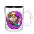 thumbnail image 4 of Taza de cerámica de Looney Tunes para hombres y mujeres, linda taza de café y agua para las vacaciones de Navidad, diseño único con asa para la oficina en casa, taza de café y té decorativa para, 4 of 5