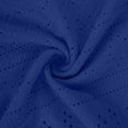 thumbnail image 7 of Fnooota Womens Summer Dresses with Pleated, Beach Crew Neck Sleeveless Casual Dresses Blue Size S, 7 of 7