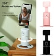 thumbnail image 3 of MesaSe AI Support de Smartphone 360 ° Rotation Selfie Vidéo Stand Prise de Vue Électrique Support Mobile Blanc, 3 of 5