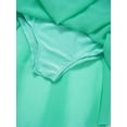 thumbnail image 7 of YONGHS Girls Cutout Back Irregular Lyrical Dance Dress Gymnastics Leotard Ballet Dancing Costumes Mint Green 5-6, 7 of 7