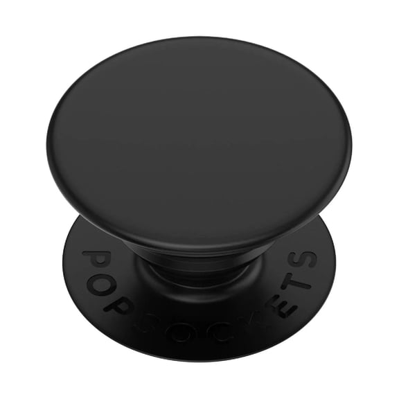 PopSockets Adhesive Phone Grip, Holder, Phone Stand, Black - Black