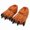 Saffron, variant on Cute Cartoon Animal Paw Shoes, Unisex Claw Slippers, Warm Plush Animal Footwear Indoor Outdoor(Hot Pink)