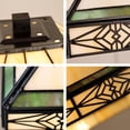 thumbnail image 6 of CHLOE Lighting Mission-Style 3-Light Blackish Bronze Finish Double Lit Table Lamp 16" Shade, 6 of 8