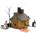 thumbnail image 2 of Department 56 House The Black Cat Flat Ceramic Halloween 6000661, 2 of 4