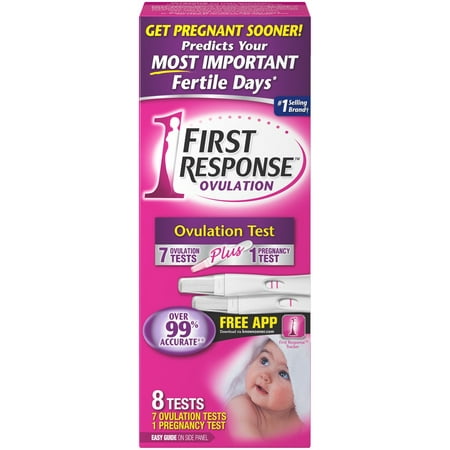 First Response Ovulation Tests, 7 Ct & Pregnancy Test, 1 Ct