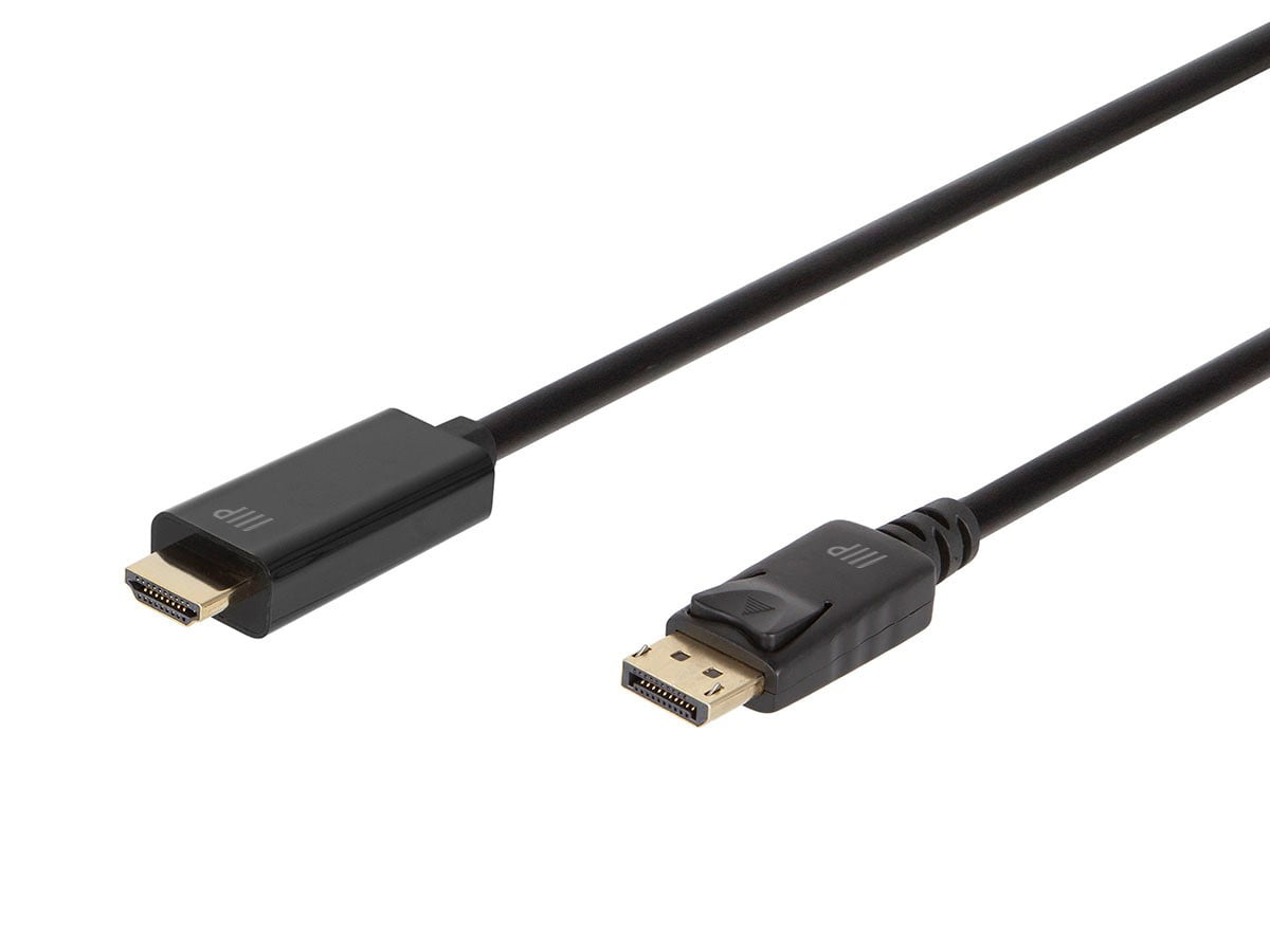 Monoprice DisplayPort to HDTV Cable - 3 Meter - Black | 4K@60Hz - Select Series