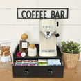 thumbnail image 4 of KEINXS 1pc Rustic Wood Countertop Coffee Bar Organizer  Coffee Station Organizer With Coffee Pod Drawer Holder K Cup Organizer  Coffee Machine Stand Coffee Bar Accessories Organizer  Kitc, 4 of 7
