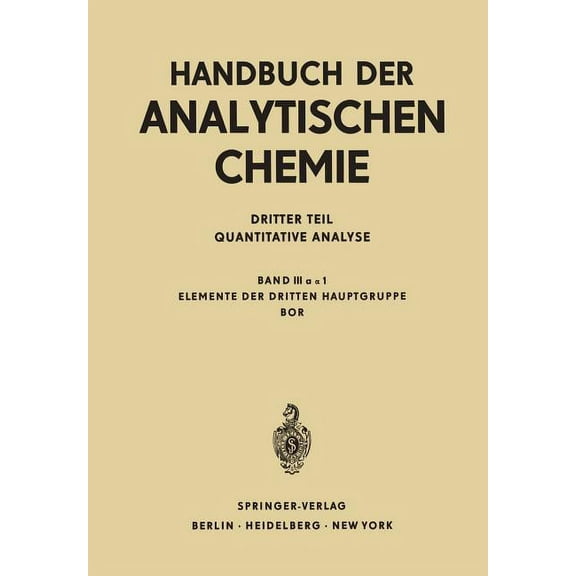 Elemente Der Dritten Hauptgruppe Bor, (Paperback)