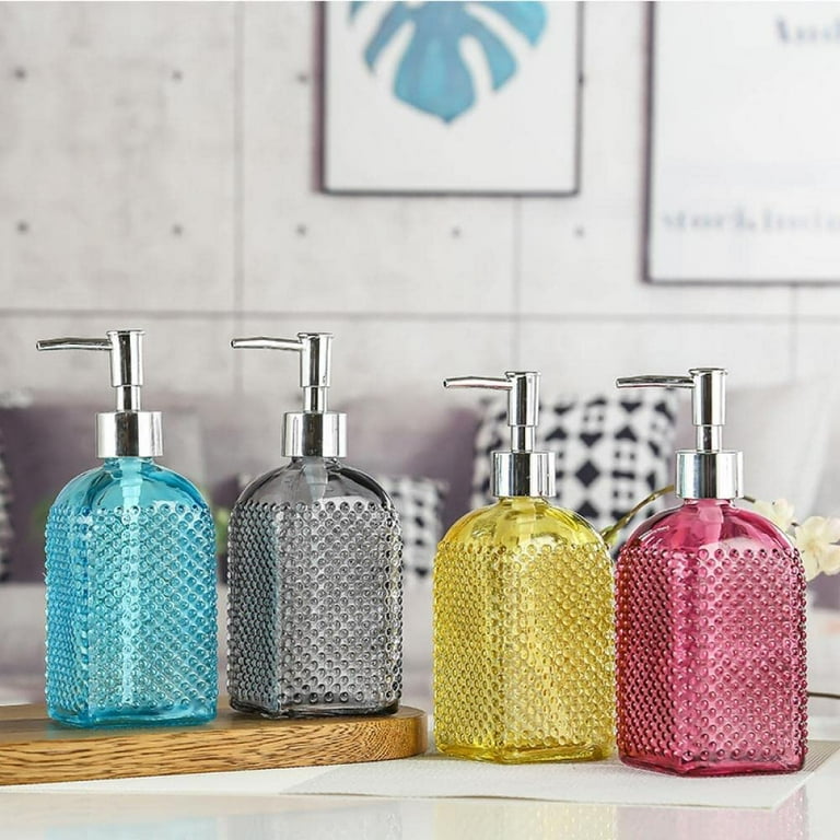 Handblown Glass Soap Dispenser Available in Many Colors – Mirador