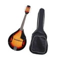 thumbnail image 4 of CNKOO Mandoline Instrument 8 Cordes Mandoline Acoustique pour Concert Scène Performance, 4 of 9