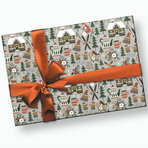 Woodland Holiday Gift Wrap