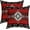 Multi 29, variant on Southwestern Geometric Reversible Throw Pillow Covers 18 x 18-Inch Boho Orange Red Pillow Covers Home Decor for Indian Tribal Geometry Square Cushion Covers Set of 2 Retro Exotic Boho