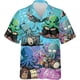thumbnail image 4 of Camisa de verano para hombre con estampado 3D de pulpo y animales marinos, manga corta, botones de solapa, camisas personalizadas para viajar al trabajo, estilo hawaiano, 4 of 5