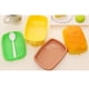 thumbnail image 3 of Lonchera con Forma de Hamburguesa, Diseño Hermético, Incluye Tenedor y Cuchara, Práctica y Compacta, Fácil de Transportar, Ideal para Picnic, Capacidad de 501 a 800 Ml, Tamaño de 16 X 10 X 9, 3 of 5